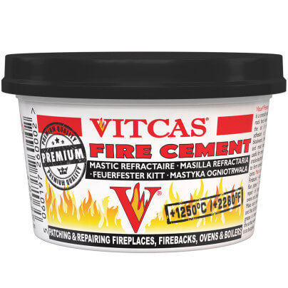 Vitcas Premium Fire Cement – Black